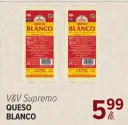 Cermak Fresh Market V&V Supremo QUESO BLANCO offer