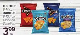 Cermak Fresh Market TOSTITOS 9-14 oz. DORITOS 9-10.7 oz offer
