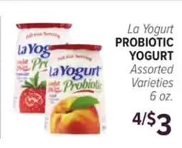 Cermak Fresh Market La Yogurt PROBIOTIC YOGURT offer
