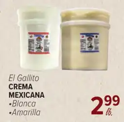 Cermak Fresh Market El Gallito CREMA MEXICANA offer