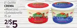 Cermak Fresh Market El Gallito CREMA offer
