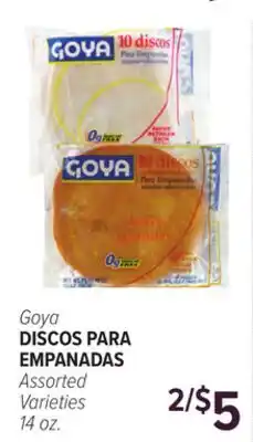 Cermak Fresh Market Goya DISCOS PARA EMPANADAS offer