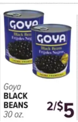 Cermak Fresh Market Goya BLACK BEANS offer