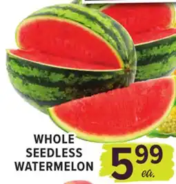 Cermak Fresh Market WHOLE SEEDLESS WATERMELON offer