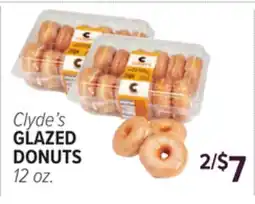 Cermak Fresh Market Clyde's GLAZED DONUTS offer