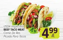 Cermak Fresh Market USDA Inspected BEEF TACO MEAT offer