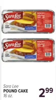 Cermak Fresh Market Sara Lee POUND CAKE offer