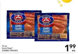 Pete's Fresh Market Scott Pete JUMBO FRANKS offer