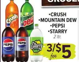 Cermak Fresh Market •CRUSH •MOUNTAIN DEW •PEPSI •STARRY offer