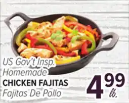 Cermak Fresh Market US Gov't Insp. Homemade CHICKEN FAJITAS offer