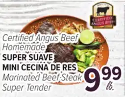 Cermak Fresh Market Certified Angus Beef Homemade Marinated Beef Steak offer