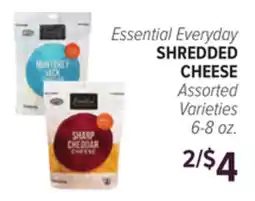 Cermak Fresh Market Essential Everyday SHREDDED CHEESE offer