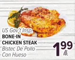 Cermak Fresh Market US Gov't Insp. BONE-IN CHICKEN STEAK offer
