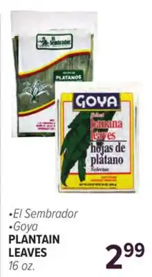 Cermak Fresh Market •El Sembrador •Goya PLANTAIN LEAVES offer