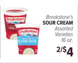 Cermak Fresh Market Breakstone's SOUR CREAM offer