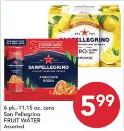 Pete's Fresh Market San Pellegrino FRUIT WATER offer