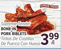 Cermak Fresh Market Supreme Tender BONE-IN PORK RIBLETS offer