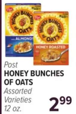 Cermak Fresh Market Post HONEY BUNCHES OF OATS offer