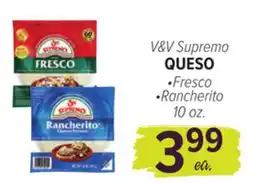 Cermak Fresh Market V&V Supremo QUESO offer