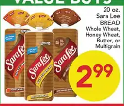 Pete's Fresh Market 20 oz. Sara Lee BREAD offer