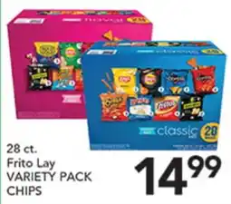 Pete's Fresh Market 28 ct. Frito Lay VARIETY PACK CHIPS offer