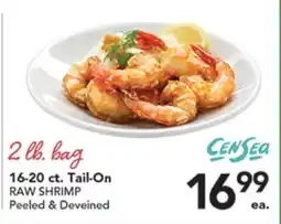 Pete's Fresh Market 16-20 ct. Tail-On RAW SHRIMP offer