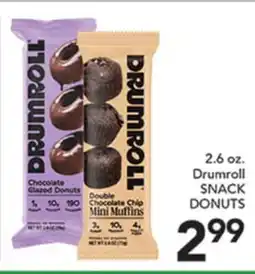 Pete's Fresh Market Drumroll SNACK DONUTS offer