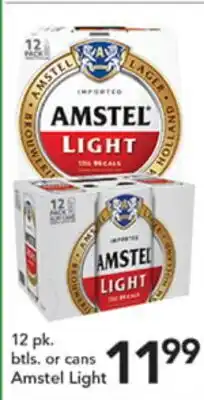 Pete's Fresh Market Amstel Light offer