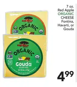 Pete's Fresh Market 7 oz. Red Apple ORGANIC CHEESE offer