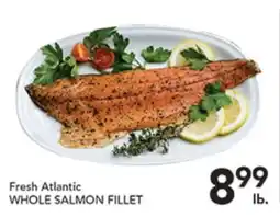Pete's Fresh Market Fresh Atlantic WHOLE SALMON FILLET offer