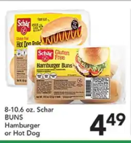 Pete's Fresh Market Schar BUNS Hamburger or Hot Dog offer