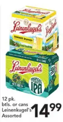 Pete's Fresh Market Leinenkugel's Assorted offer