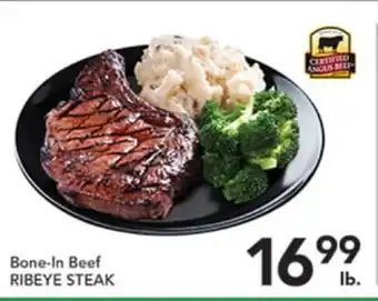 Pete's Fresh Market Bone-In Beef RIBEYE STEAK offer