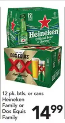 Pete's Fresh Market Heineken Family or Dos Equis Family offer