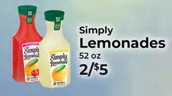 Sunset Foods Simply Lemonades offer