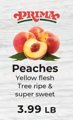 Sunset Foods Peaches offer