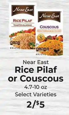 Sunset Foods Near East Rice Pilaf or Couscous offer