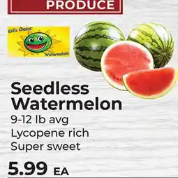 Sunset Foods Seedless Watermelon offer