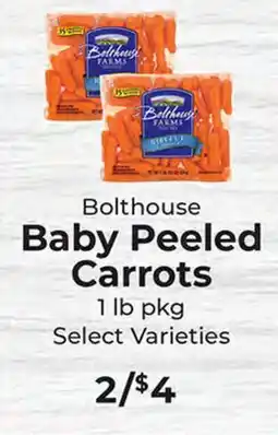 Sunset Foods Bolthouse Baby Peeled Carrots offer