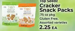 Sunset Foods Top Seedz Cracker Snack Packs offer