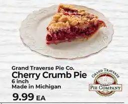 Sunset Foods Grand Traverse Pie Co. Cherry Crumb Pie offer