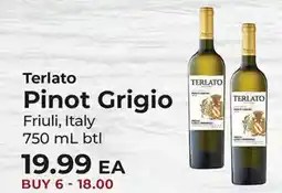 Sunset Foods Terlato Pinot Grigio offer