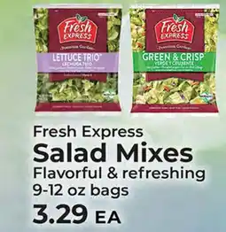 Sunset Foods Fresh Express Salad Mixes offer