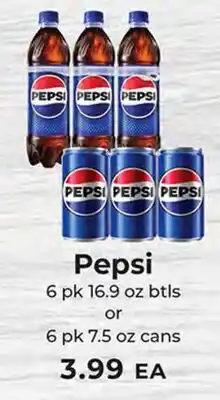 Sunset Foods Pepsi offer