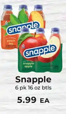 Sunset Foods Snapple offer