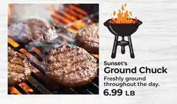 Sunset Foods Sunset's Ground Chuck offer