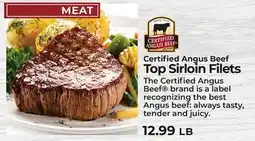 Sunset Foods Certified Angus Beef Top Sirloin Filets offer