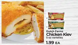 Sunset Foods Dutch Farms Chicken Kiev offer