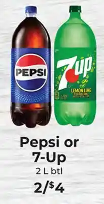 Sunset Foods Pepsi or 7-Up offer