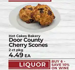 Sunset Foods Hot Cakes Bakery Door County Cherry Scones offer